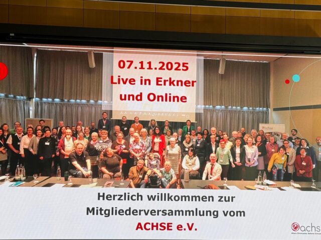 ACHSE Treffen im November 2025